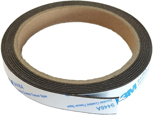 1/2 Inch Neodymium Flexible Magnet Strip, Magnetic Rubber Tape by AplysiaTech