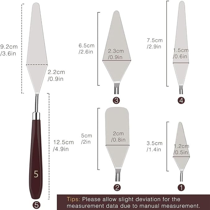 Artist Painting Knives Set - Image 2
