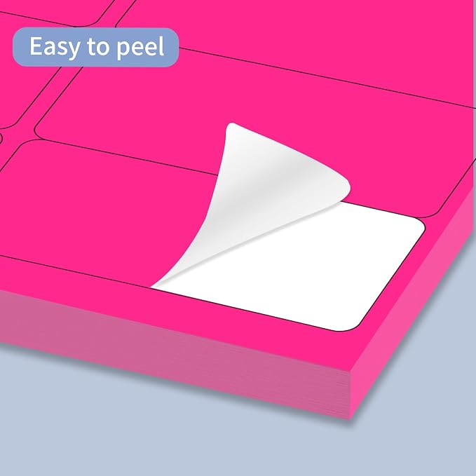 STARLIBOO Shipping Labels Stickers, Permanent Adhesive Sticker - Image 3