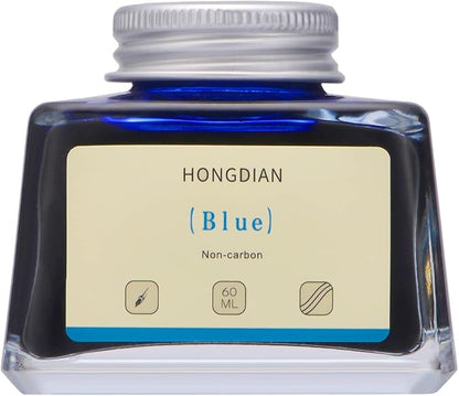 Asvine Hongdian Fountain Pen Bottled Ink Blue, 60ml Bottle Ink by Asvine