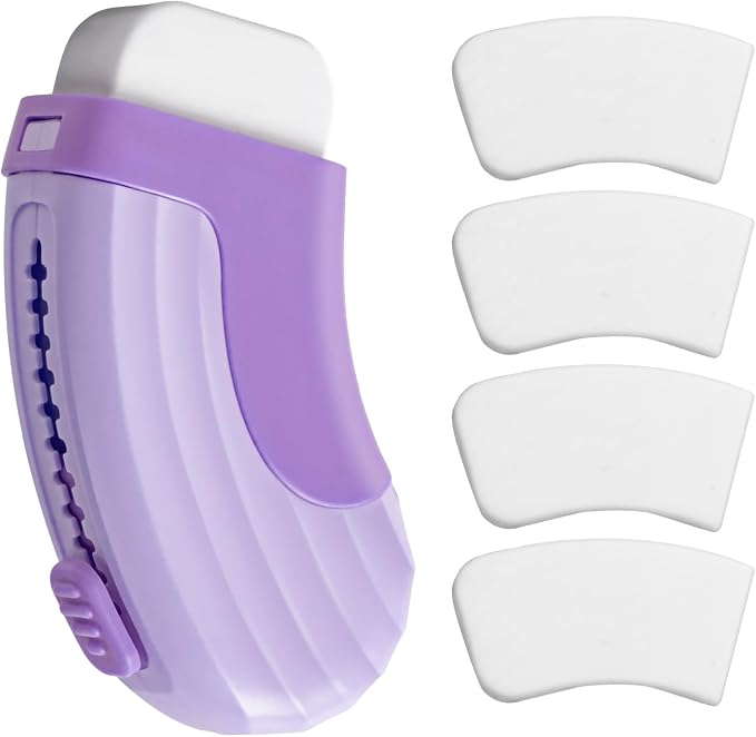 4+1 Pack Rubber Erasers Sliding Retractable Eraser, Large White Erasers by pindda