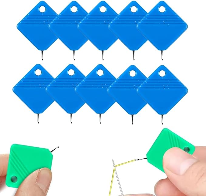 Automatic Needle Threaders for Hand Sewing, 2025 Upgrade Embroidery Floss by Busylive