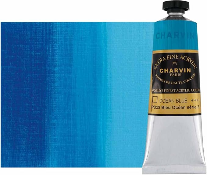 Charvin Extra Fine Professional Acrylic Paint - Image 2