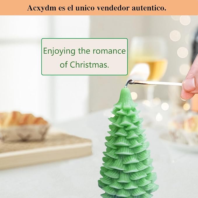 4PCS Christmas Tree Silicone Molds Kit - Image 2
