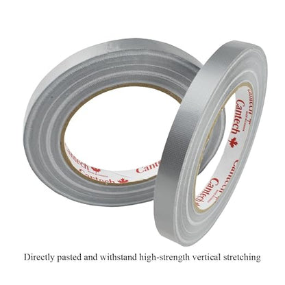 HAHIYO Silver 0.5Inch Wide Floral Tape, Waterproof Florist Tape Flower Wrap - Image 6