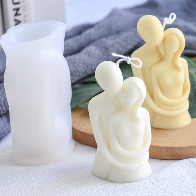 Love Couple Silicone Resin Mold - Image 2