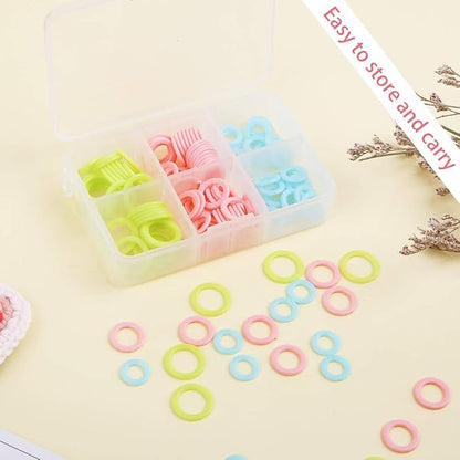 LUNARM 180 Pieces Stitch Markers - Image 5