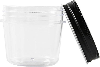 Novelinks 4 oz Clear Plastic Jars - Image 2