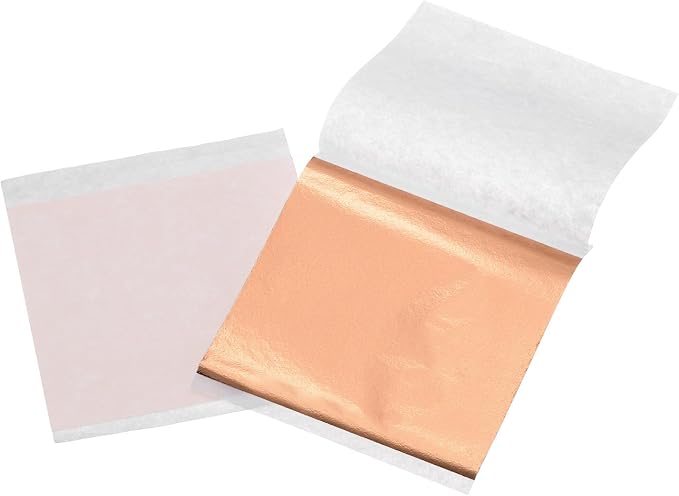uxcell 100pcs Leaf Sheets, 3.5" x 3.5" Foil Sheets Paper Sheets by uxcell