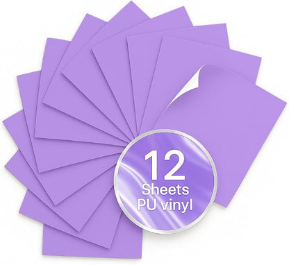 Light Purple PU Heat Transfer Vinyl, Compatible by Unknown