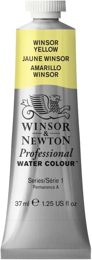 Winsor & Newton Professional Watercolor, 37ml Tube, Winsor Yellow by WinsorNewton
