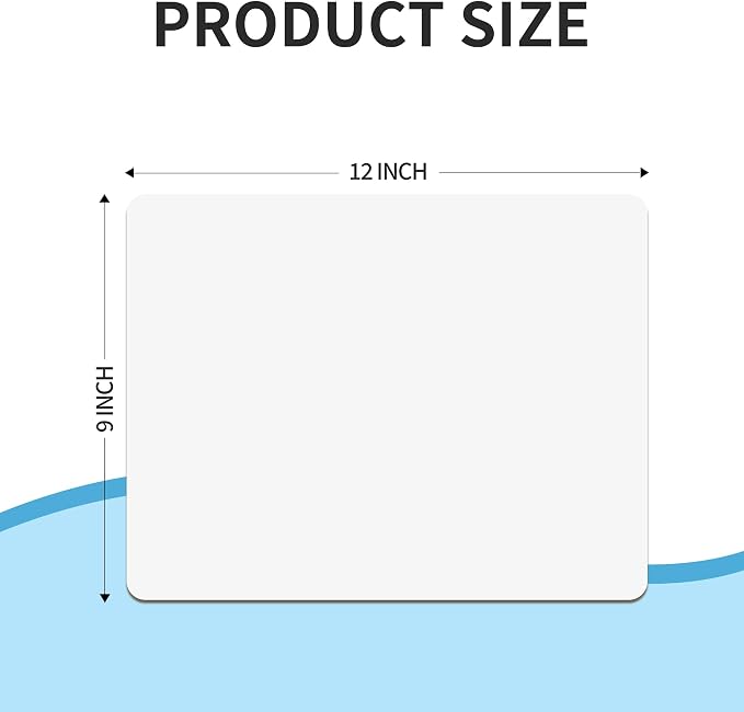 Dry Erase Lapboards Student Pack of 12, 9x12 inch Double Sided White Boards - Image 2