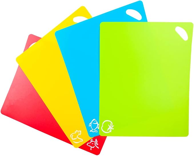 Flexible Cutting Boards Set, Cutting Board Mats by Kimmoker