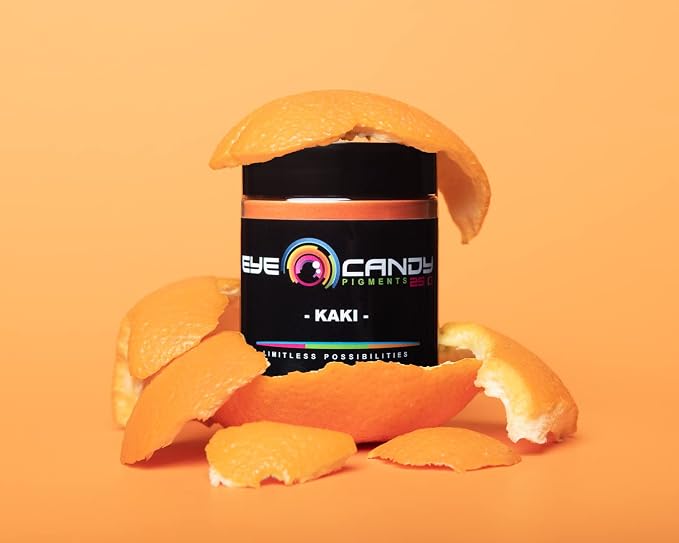 Eye Candy Pigments Premium Orange Mica Powder - Image 6