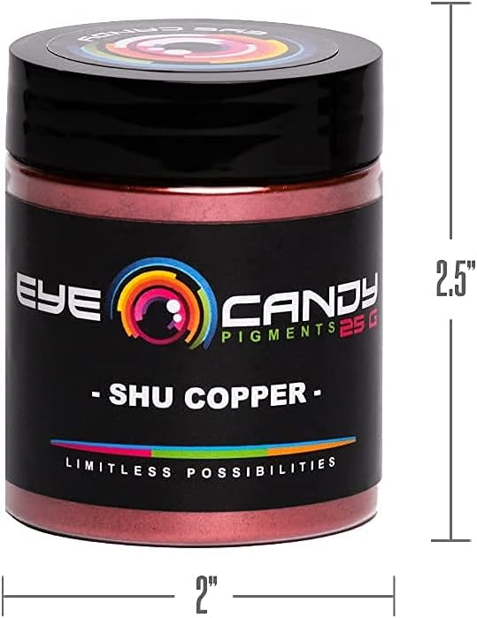 Eye Candy Pigments Premium Copper Mica Powder - Image 6