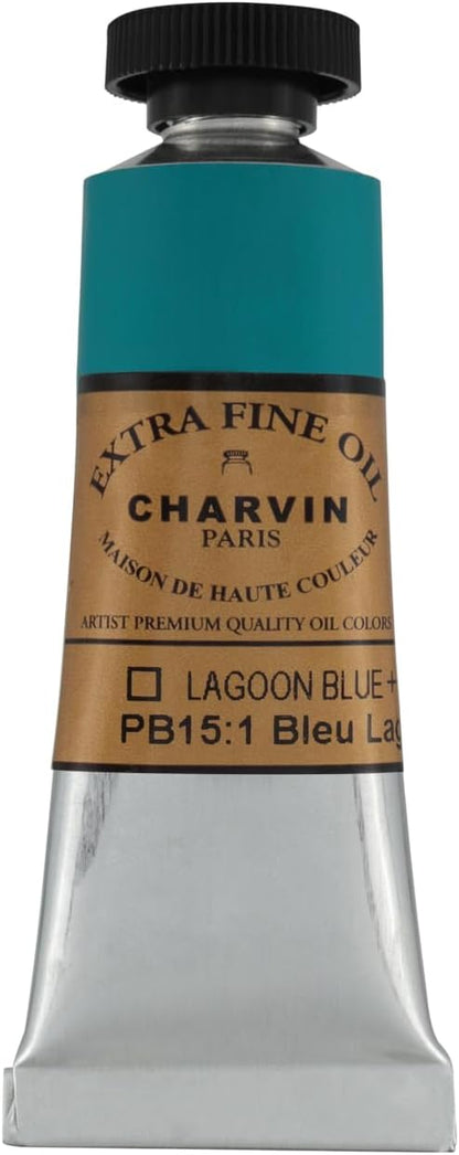Charvin Extra Fine Oil Paint, Rich Texture, Poppy Oil-Based, Light-Fast - Image 2