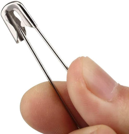 vrupin 100PCS-2.2In Safety Pins, Stainless Steel Safety Pins, Safety Pins Bulk - Image 3
