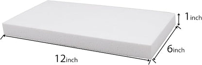 Crafare 5 Pack Craft Foam Blocks 12X6X1 inch Polystyrene Brick Rectangle - Image 2