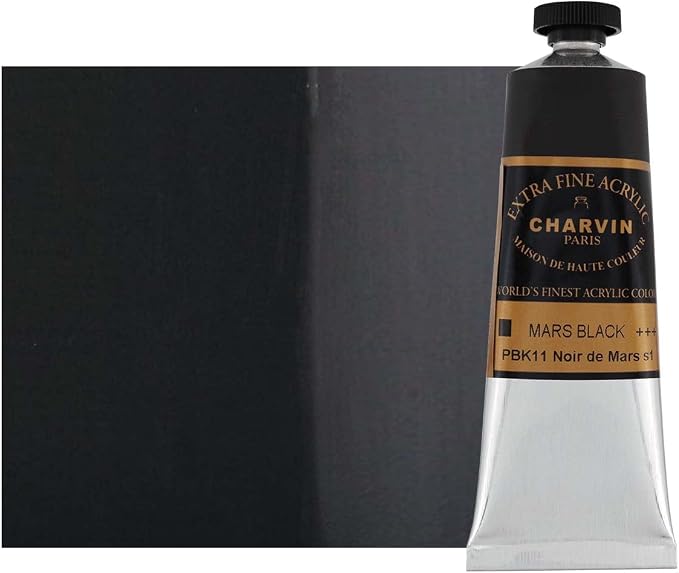 Charvin Extra Fine Professional Acrylic Paint - Image 2