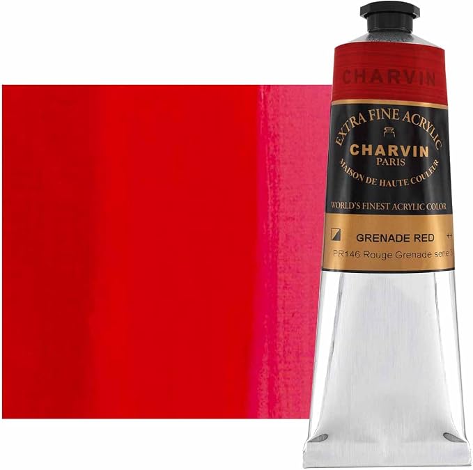 Charvin Extra Fine Professional Artist Acrylic Paint Colors, Nature Themed Hues - Image 2