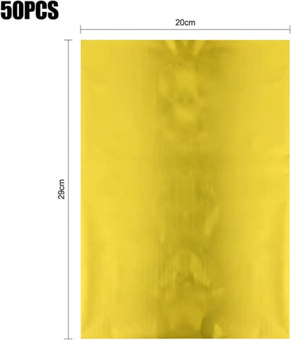 Briartw 20x29cm Hot Foil Paper 50 Sheets Pack Toner Reactive Foil Hot Stamping - Image 6