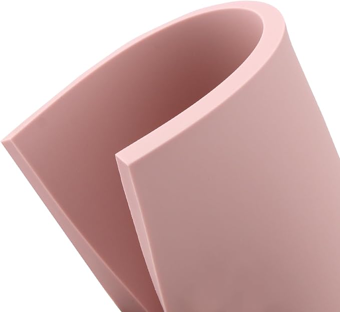 8PCS 8 x 6 Inches Pink Rubber Carving Block, Soft Rubber Stamp Carving Blocks - Image 3