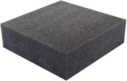 FoamRush 6" x 24" x 24" Charcoal High Density Upholstery Foam Cushion, by FoamRush