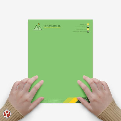 8.5 x 11" Lime Green Color Paper Smooth, - Image 3