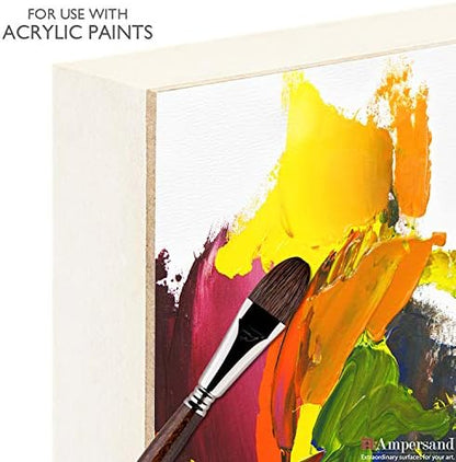 Ampersand Art Supply Wood Gesso Art Painting Panel: Canvas Texture, 1.5 Inch - Image 7