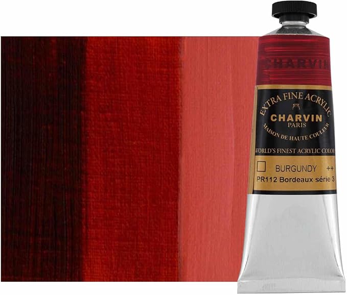 Charvin Extra Fine Professional Acrylic Paint - Image 2
