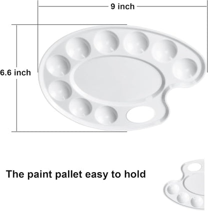 Hulameda Upgrade 4 Pack Paint Tray Palettes - Image 2