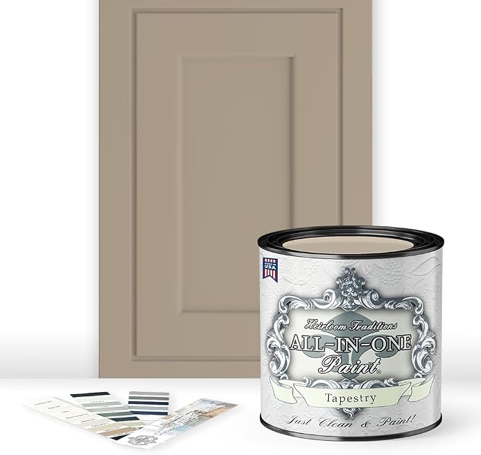 ALL-IN-ONE Paint, Durable cabinet and furniture paint. Built in primer and top by HeirloomTraditionsPaint