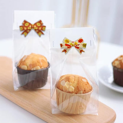 6 PCS Thanksgiving Fall Ribbons - Image 4