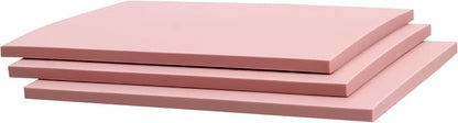 8PCS 8 x 6 Inches Pink Rubber Carving Block, Soft Rubber Stamp Carving Blocks - Image 5