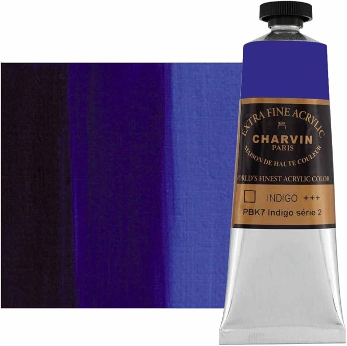 Charvin Extra Fine Professional Artist Acrylic Paint Colors, Nature Themed Hues - Image 2