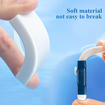 M&G 4 Pack Erasers Sliding Retractable Eraser, Soft White Color Cute Erasers - Image 5