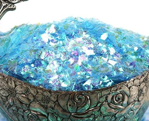 Light Blue Iridescent Ice Glitter Flakes - Image 6