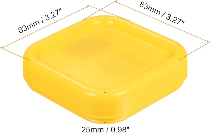 HARFINGTON Magnetic Pin Cushion Square Plastic Magnetic Sewing Pin Holder - Image 2