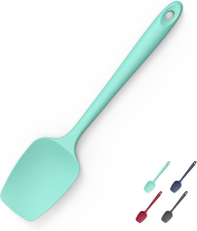 Heat Resistant Silicone Spoon Spatula, Doosu 600°F High Temp Flexible Cooking by Doosu