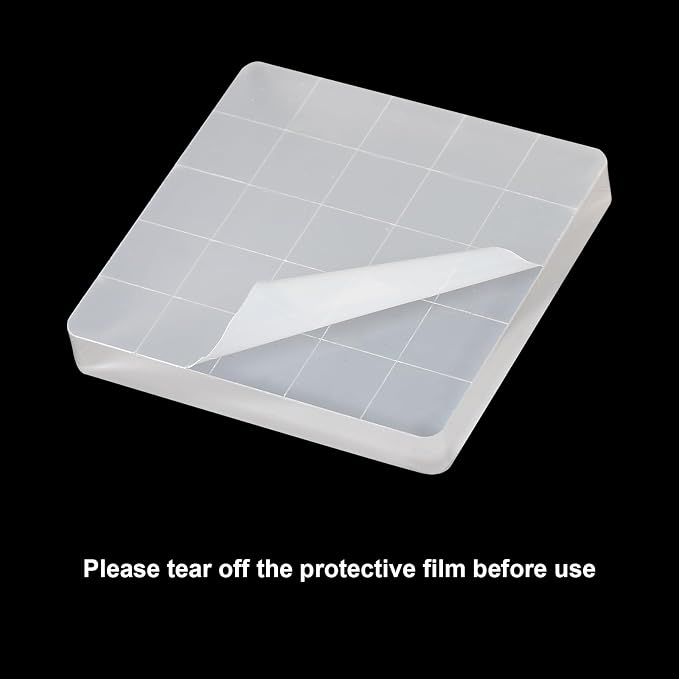PATIKIL 2"x2" Acrylic Stamp Block - Image 4