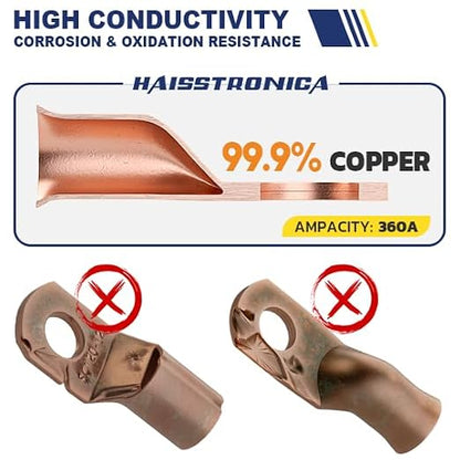 haisstronica 10pcs 4/0 AWG - Image 2