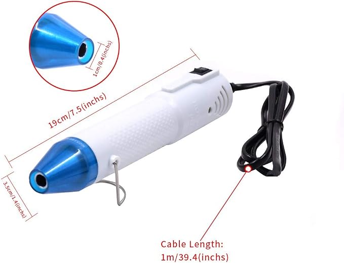 mofa Embossing Heat Gun, Hot Air Gun Tools Shrink Gun - Image 2