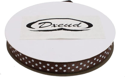 Polka Dot Grosgrain Ribbon 25 Yard Each Roll 100% Polyester - Image 3