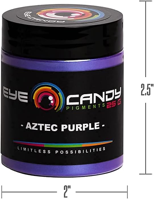 Eye Candy Pigments Premium Purple Mica Powder - Image 6