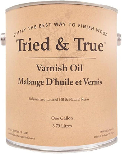 Tried & True Superior Varnish Oil Wood Finish, Gallon by TriedTrue