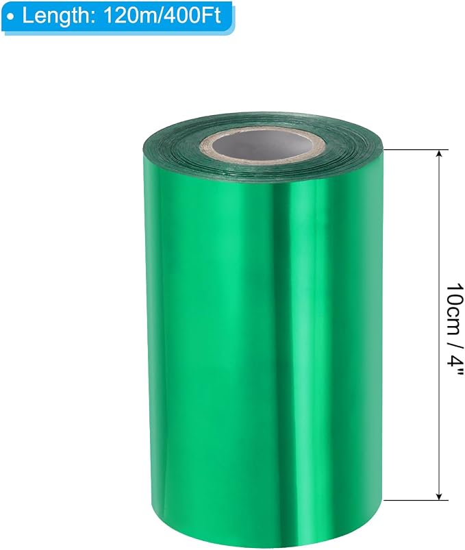 PATIKIL 4"x400Ft Hot Stamping Foil Paper, Heat Transfer Hot Stamping Paper Foil - Image 2