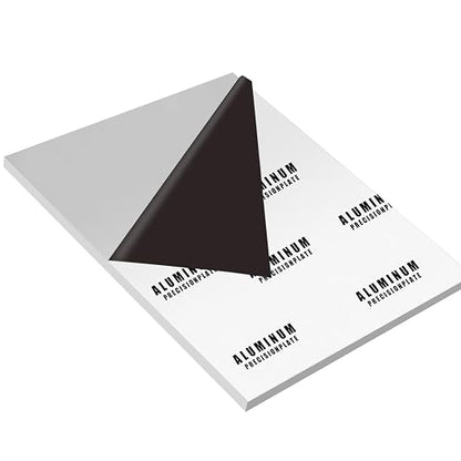 6061 Aluminum Sheet Plate, Rectangle Aluminum Plate Solid Metal Sheet Plate by AODESTINY