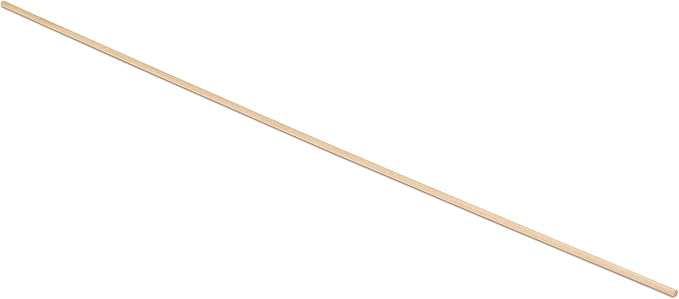 Wooden Dowel Rod, 1/8 Inch x 18 Inch Wood Dowels, Unfinished Hardwood Wooden - Image 3