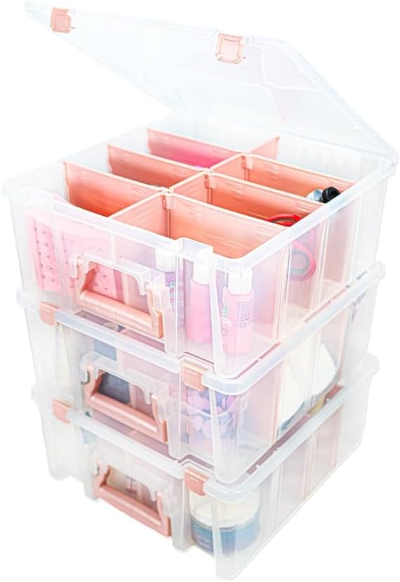 ArtBin 6990RK-AMZ Super Satchel Double Deep Compartment Box by ArtBin
