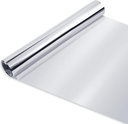 Highly Reflective Mylar Film Roll 4FT x 60FT, 2 Mil Silver, by Ghguole
